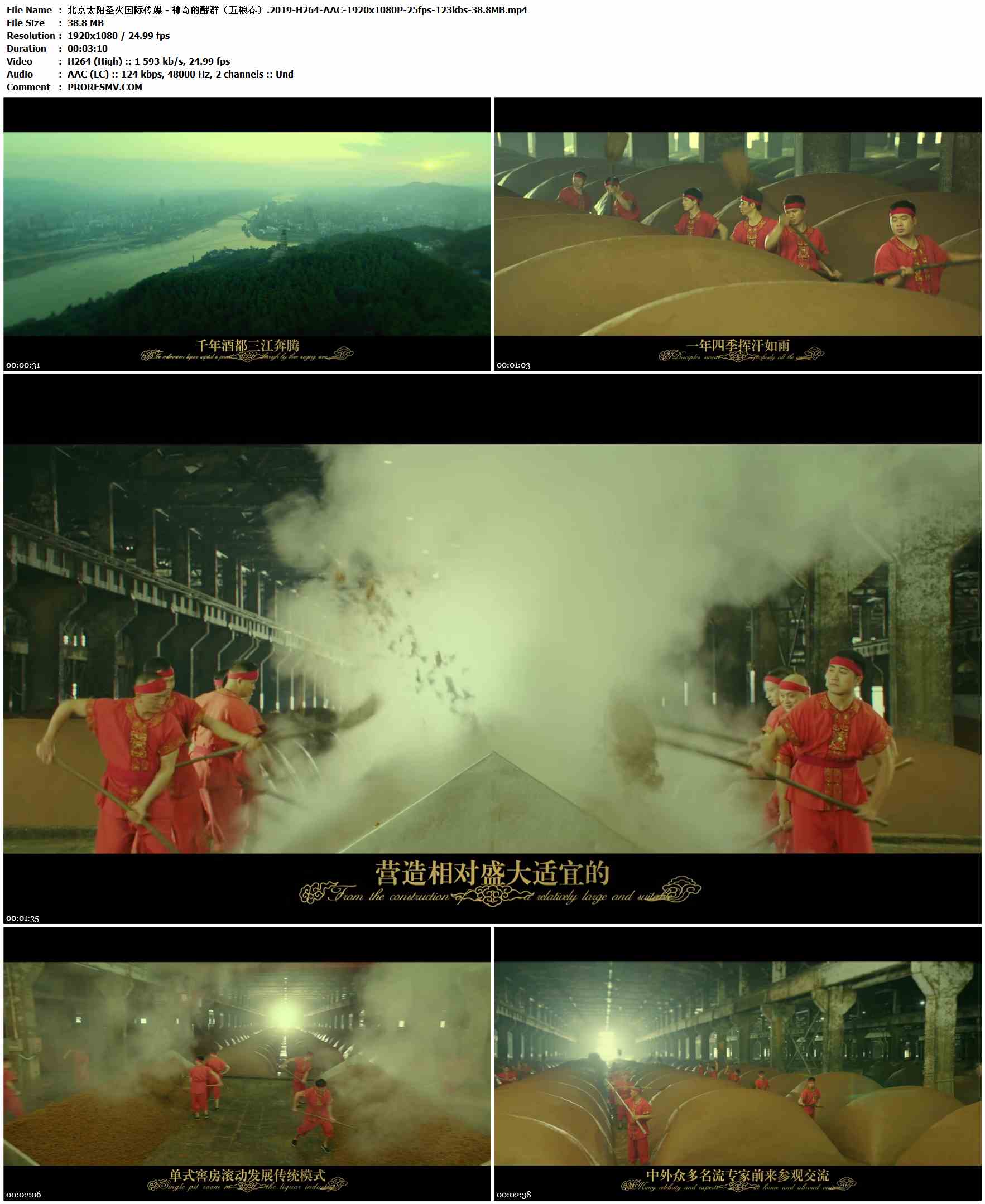 北京太阳圣火国际传媒 - 神奇的酵群（五粮春）.2019-H264-AAC-1920x1080P-25fps-123kbs-38.8MB官方MV_高清MV